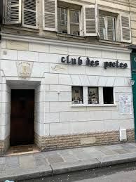 Repas au Club des Poètes à Paris pour deux...