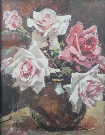 Berthe OTTEN-ROSIER (1885-1973). Bouquet...