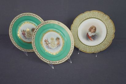 SEVRES 1868. Manufacture imperiale. PAIRE...