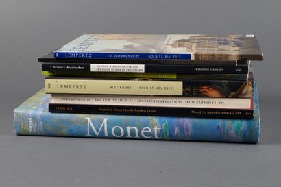  Collectie kunstboeken : Daniel Wildenstein, Monet, ou le triomphe de l'impressionnisme,... Gazette Drouot