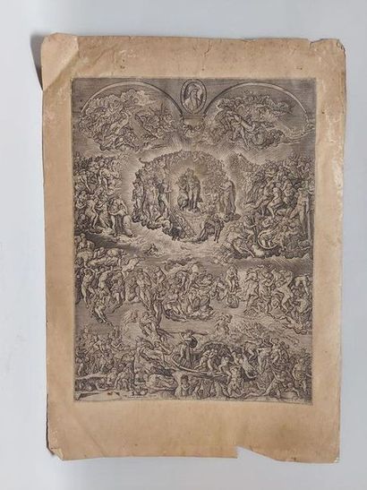 Léonard GAULTIER (1561-1630) d'après MICHEL-ANGE....