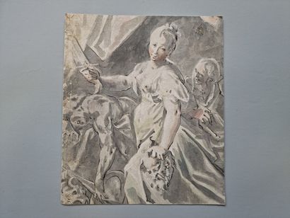 null Bartholomew SPRANGER (1546-1611)

Judith and Holofernes

Watercolour, pen and...
