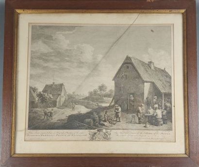 Thomas MAJOR (1714-1799) d'après David TENIERS....