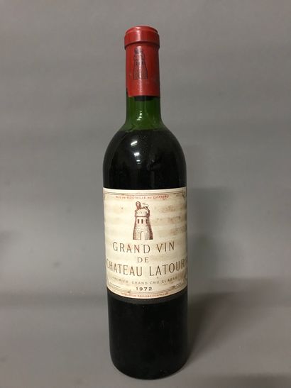 1 Blle Château LATOUR (Pauillac) 1972 - Belle...