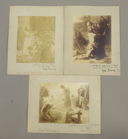 Georges BOISSELIER (1876-1943). Trois photos...