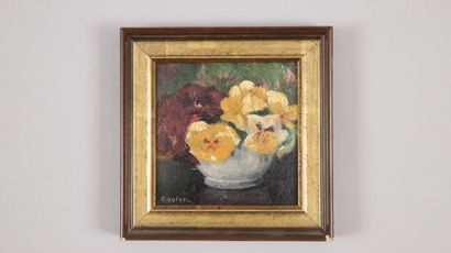 null Raymond QUIBEL (1883-1978)
Floralie
Oil on card signed lower left
10 x 10 cm

Expert...