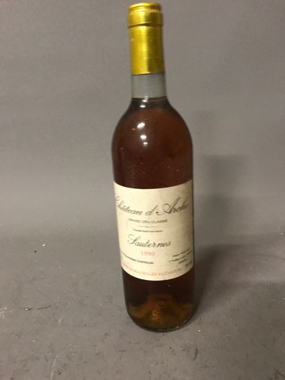 null 1 Blle Château D'ARCHE (Sauternes) 1990 - Very nice