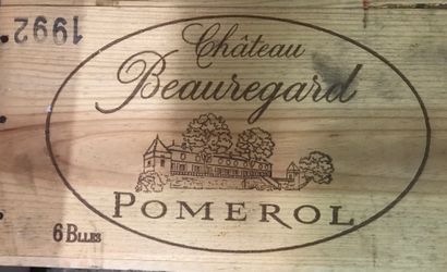 null 6 Blle Château BEAUREGARD (Pomerol) 1992 - Very fine / CBO