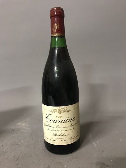 null 6 Blle TOURAINE ROUGE (Jacques Vicard) 1981 - Very fine
