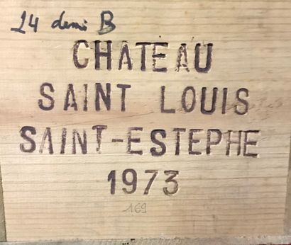 null 24 1/2B Château SAINT-LOUIS (St Estèphe) 1973 - Belles / CBO