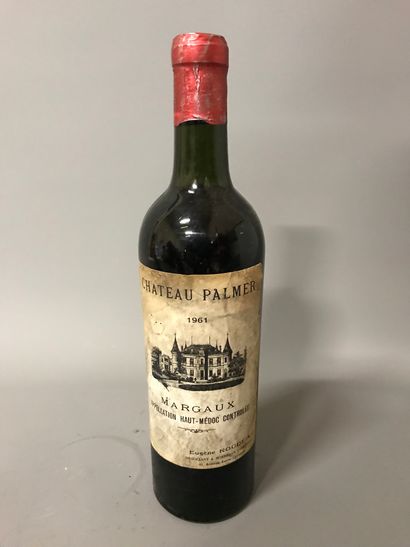 null 1 Blle Château PALMER (Margaux) NMDC 1961 - Very nice