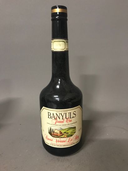 null 6 Blle BANYULS GC Cuvée Vivianne Le Roy 1981 - Very nice