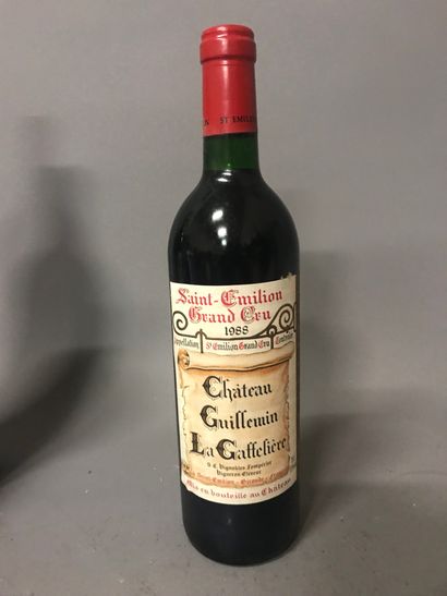 null 6 Blle Château GUILLEMIN LA GAFFELIERE (St Emilion GC) 1988 - Superb