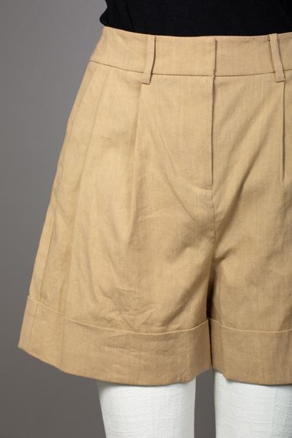 null Size 0, Set includes:

Jacket in stretch linen, Model "DVF Madison", sandy beige...