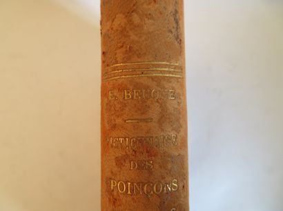 null BEUQUE (Emile). Platine, Or et Argent. Dictionnaire des poinçons officiels,...