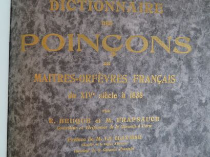 null [BEUQUE (Emile) - FRAPSAUCE (M)]. Dictionnaire des poinçons de Maîtres-Orfèvres...