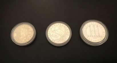 null 
Lot of 46 coins of 10 €UROS and 5 €UROS




France The €uros of the silver...