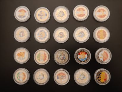 null 
Lot de 204 pièces de 2 €UROS commémoratives colorisées




10 ANS DE l’€URO...