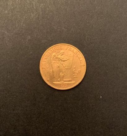
20 Francs GOLD GENIE 1892 PARIS.



Lot...