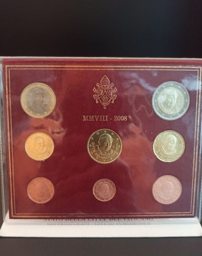 null 
Set of 10 €UROS Boxes




Vatican 




Complete Series 2, 1 € and 50, 20, 10,...
