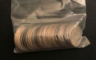 
Twenty-five 10 Franc silver coins HERCULE...