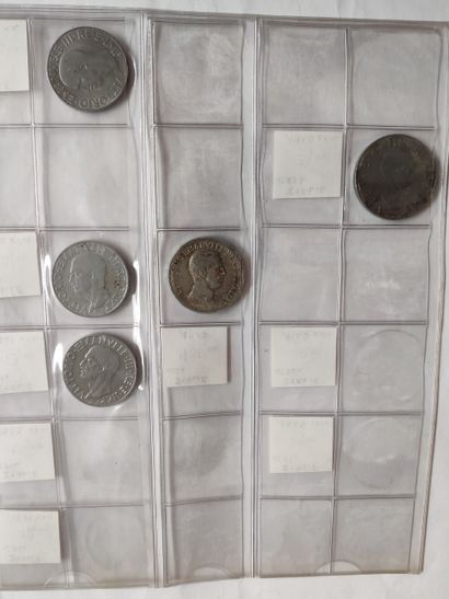 null 
FRANCE and ABROAD




Lot of 
163 various coins from the WORLD of the 19th...