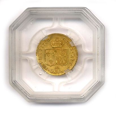 null 
LOUIS XVI 1774-1793




LOUIS D'OR AU BUSTE NU 1786 AA : METZ Gad 361 7,60g




SLAB...