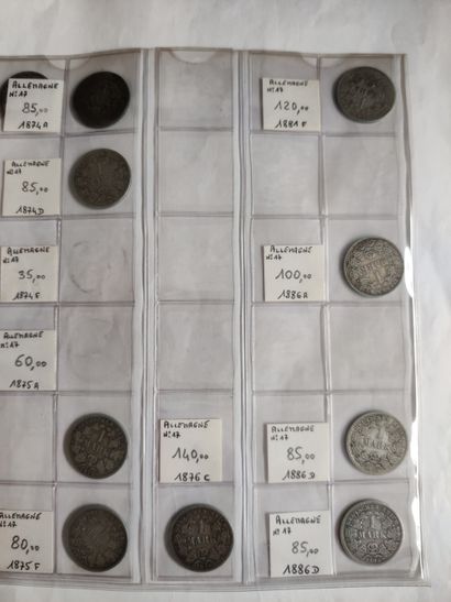 null 
FOREIGN




Lot of 
221 various coins from EUROPE in various metals, some in...