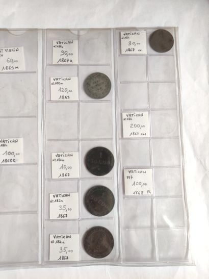 null 
FRANCE and ABROAD




Lot of 
163 various coins from the WORLD of the 19th...