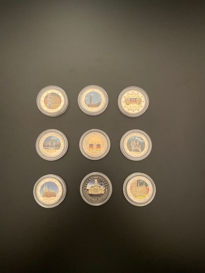 null 
603 pièces de 2 €UROS commémoratives colorisées





Allemagne : Présidence...