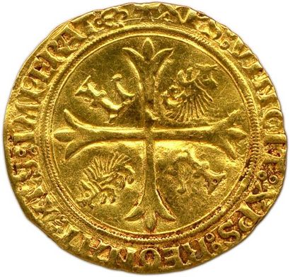 null 
LOUIS XII 1498-1515




GOLDEN SHELL WITH PIG Anchor BAYONNE Dy 655 T.B.





Lot...