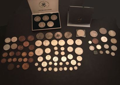 null 
BAG VARIOUS COUNTRIES




About eighty-five (85) coins from various countries,...