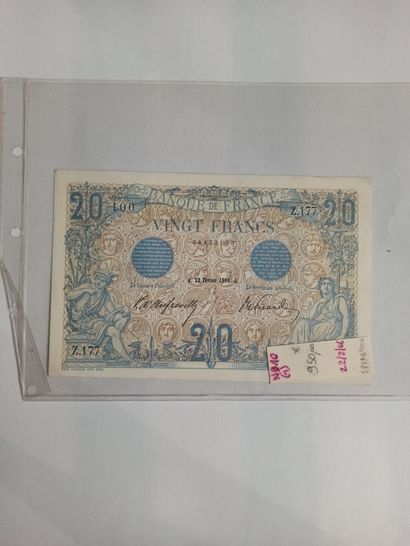 null 
FRANCE Lot de 
193 Billets (certains superbes)




BANQUE DE FRANCE DU XXe...