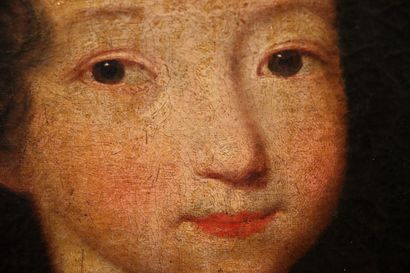 null Ecole française vers 1700.

Portrait de femme.

Huile sur toile.

H_59,5 cm...