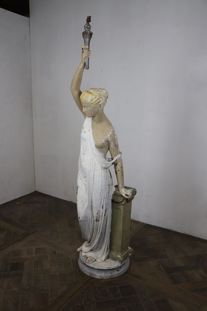 null DUCEL (fonderie créée en 1823) - ensuite reprise par VAL D'OSNE.

Hero, statue...
