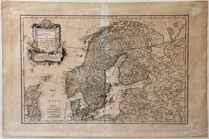 Jean JANVIER (1746-1779) Cartographe 
Carte...