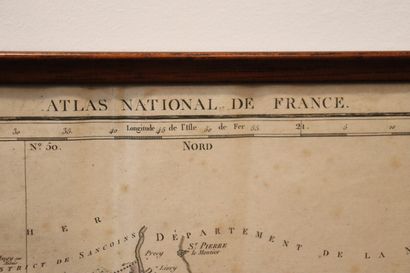 null Pierre DUMEZ (1757-1794) pour l'Atlas national de France.

Carte du département...