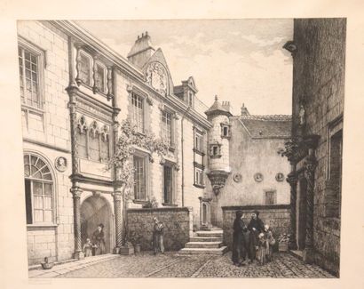 null Armand QUEYROY (1830-1893).

Court in Moulins and at the foot of the Malcoifée.

Two...