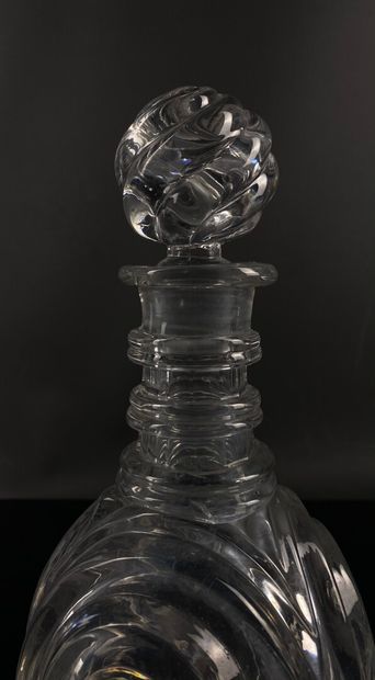 null CRYSTAL FACTORY OF LE CREUSOT.

Moulded crystal decanter with "arcades" decoration.

First...