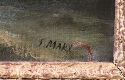 null S. MARX, fin du XIXème siècle.

Marine.

Huile sur toile, signée en bas à droite.

H_40,2...