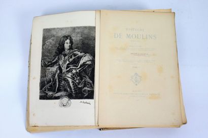 null FAURE (Henry). 

History of Moulins (10th century-1830). 

Moulins, Crépin-Leblond,...