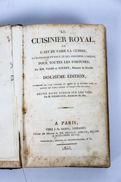 null VIARD, Alexandre ; FOURET ; PIERREHUGUE.

The Royal Cook or the art of cooking,...