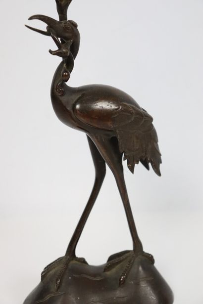null SUSSE Brothers

Wader.

Bronze sculpture, signed on the terrace.

H_26 cm, missing...