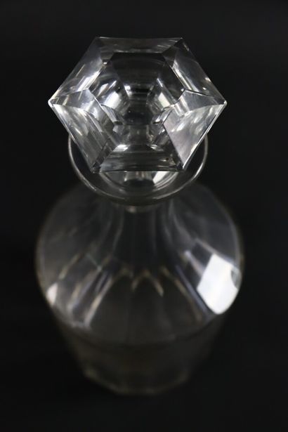 null Service of the emperor Napoleon III.

A cut crystal decanter, engraved with...