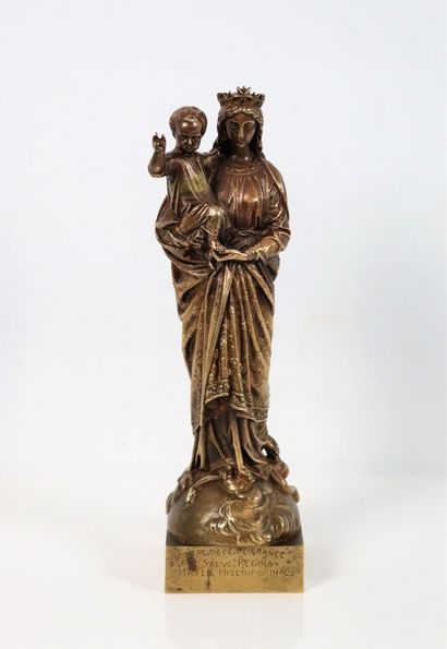 null Jean Marie BONNASSIEUX (1810-1892)

Notre Dame de France , la Vierge du Puy-en-Velay.

"SALVE...
