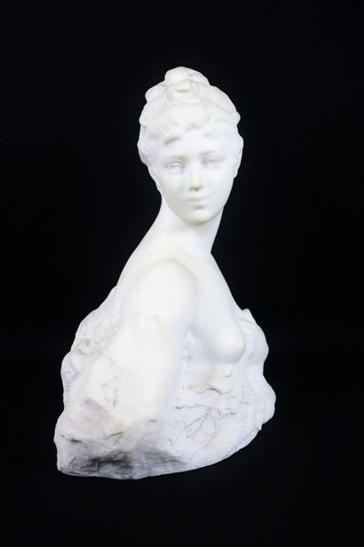null Henri GODET (1863-1937), d'après Eugène MARIOTON (1854-1933).

Buste de Diane.

Sculpture...