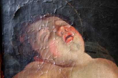 null Ecole française du XVIIIème siècle.

Vierge à l'enfant.

Huile sur toile.

H_39,3...