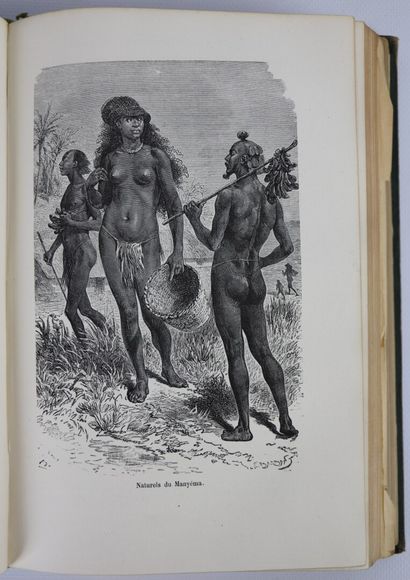 null STANLEY. A travers le continent mystérieux. Paris Hachette, 1879. 2 vol. in-8,...