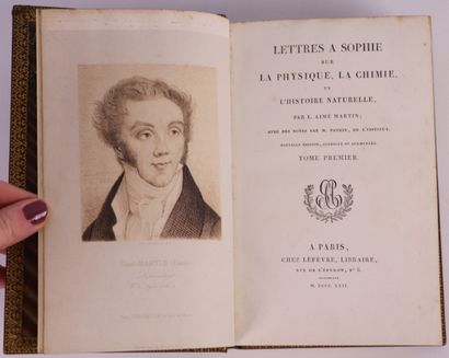 null AIMÉ-MARTIN (L.) Lettres à Sophie sur la physique, la chimie et l'histoire naturelle....