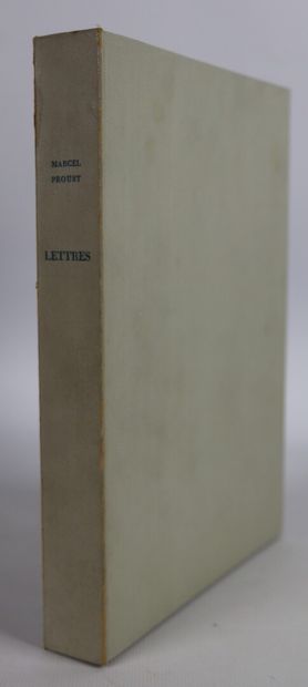 null PROUST (Marcel). Lettres à Madame Scheikévitch. Paris, Les Cent Une, 1928. In-8,...